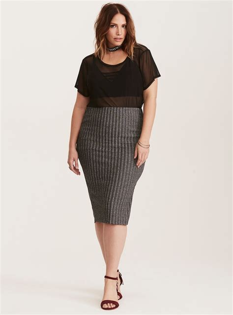 plus size high waist pencil skirt|plus high waisted maxi skirt.